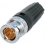 Conector macho BNC Neutrik, recto 75 NBNC75BLP7 1 unidad (NBNC75BLP7)