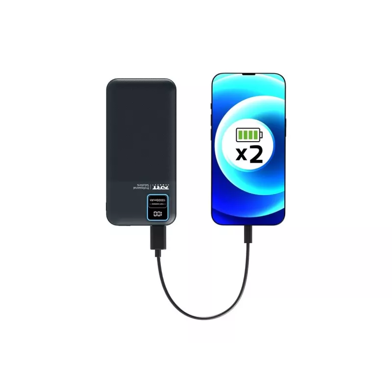 Batería externa portátil Port Designs 907001 10000 mAh Quick Charge