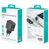 Cargador usams USA001627 20W 1×USB‑C con cable USB‑C — adaptador de carga rápida para teléfonos y tablets