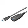 Cable USB Goobay 5 m USB 3.0 USB 3.2 Gen 1 USB A negro