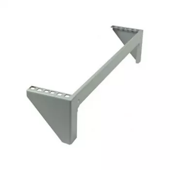 Accesorio 19 soporte de pared 2HE B490 / T98mm gris claro serie SMW