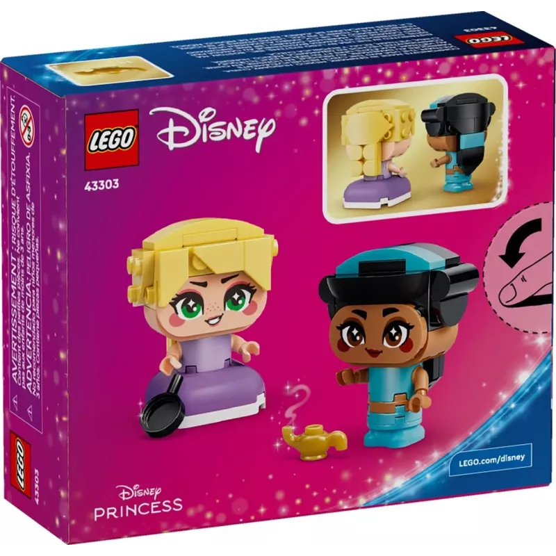 LEGO DISNEY 43303 Mini Jasmín y Rapunzel