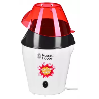 Máquina de palomitas Russell Hobbs Fiesta negra, roja, blanca 1200 W