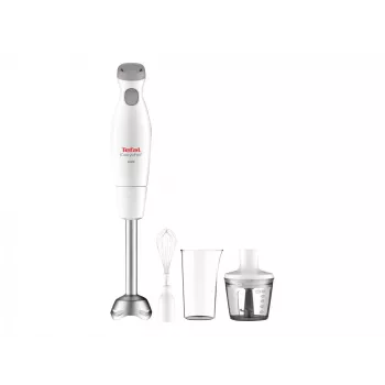 Batidora de vaso Tefal HB4531 0,5 L 450 W gris, acero inoxidable, blanco