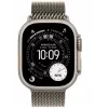 Smartwatch Apple Watch Ultra 3 GPS + Cellular 49 mm carcasa de titanio natural con correa Milanesa de titanio natural — 64 GB, OLED, 422×514, sumergible hasta 100 m, Grande
