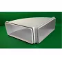 Faber Curve CRO 90 – Codo de 90° para conducto de extracción rectangular 220 x 90 mm