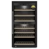 Caso | Smart Wine Cooler | WineExclusive 66 | Clase de eficiencia energética G | Vitrina | De pie | Capacidad de botellas | Tipo de refrigeración tecnología de compresor | Negro