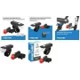 FISCHER BICICLETA Set de luces LED a pilas negro 50760