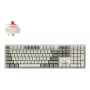 Teclado mecánico de tamaño completo Keychron Q6 Max – interruptores rojos, carcasa blanca