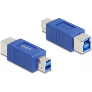 DeLOCK 67229 cambiador de género de cable USB Type-B azul