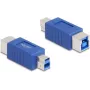 DeLOCK 67229 cambiador de género de cable USB Type-B azul