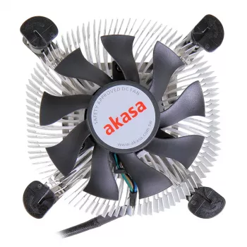 Disipador para procesador Akasa AK-CCE-7106HP Negro, Plateado