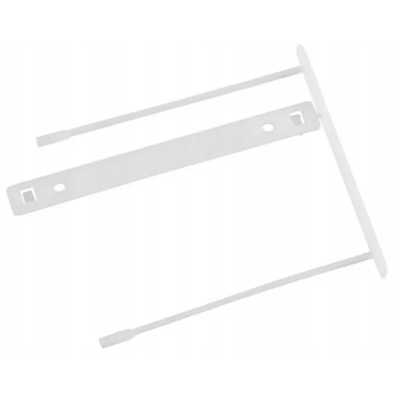Pinzas de archivo AD Class, blanco, caja 100 uds.