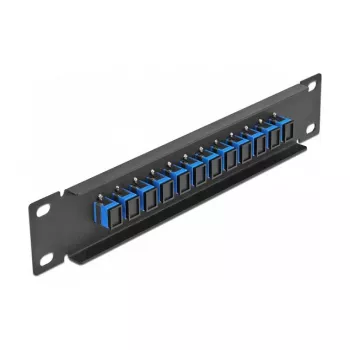 Panel de parcheo de fibra óptica DeLOCK 10