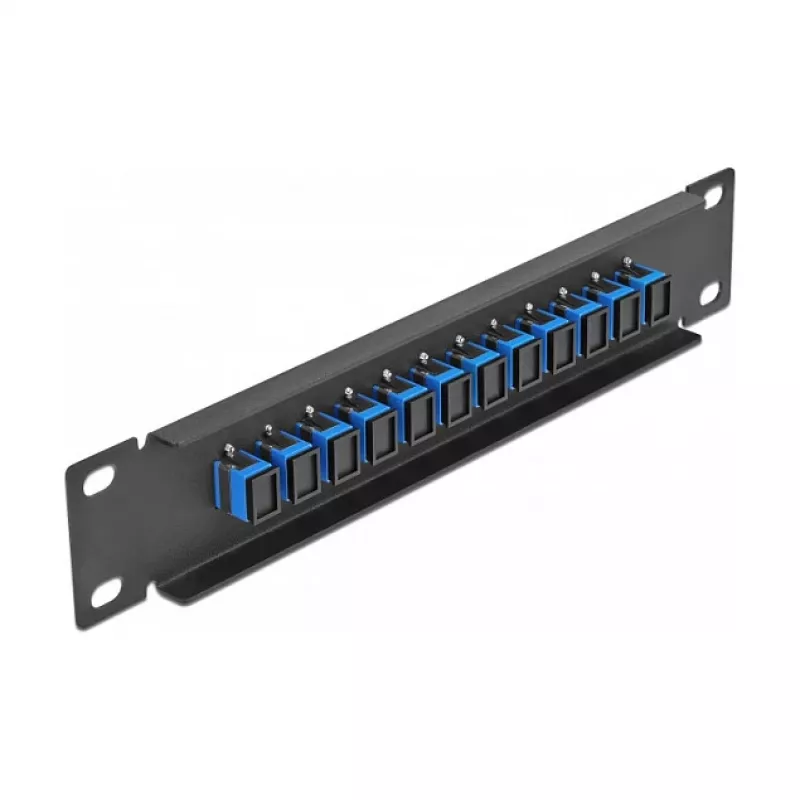 Panel de parcheo de fibra óptica DeLOCK 10