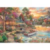 Puzle Schmidt Spiele Chuck Pinson Shore in Evening Gold 1000 piezas