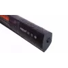 Radiador infrarrojo SUNRED RD-DARK-25, 2500 W, montaje en pared, IP55, negro