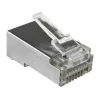 Conector pasante RJ45 STP Cat.5e Alantec WT116 pack de 100, conector blindado para cable 8P8C