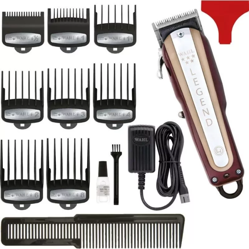 WAHL Cordless Legend Burgundy, Silver Litio-ion (Li-Ion)