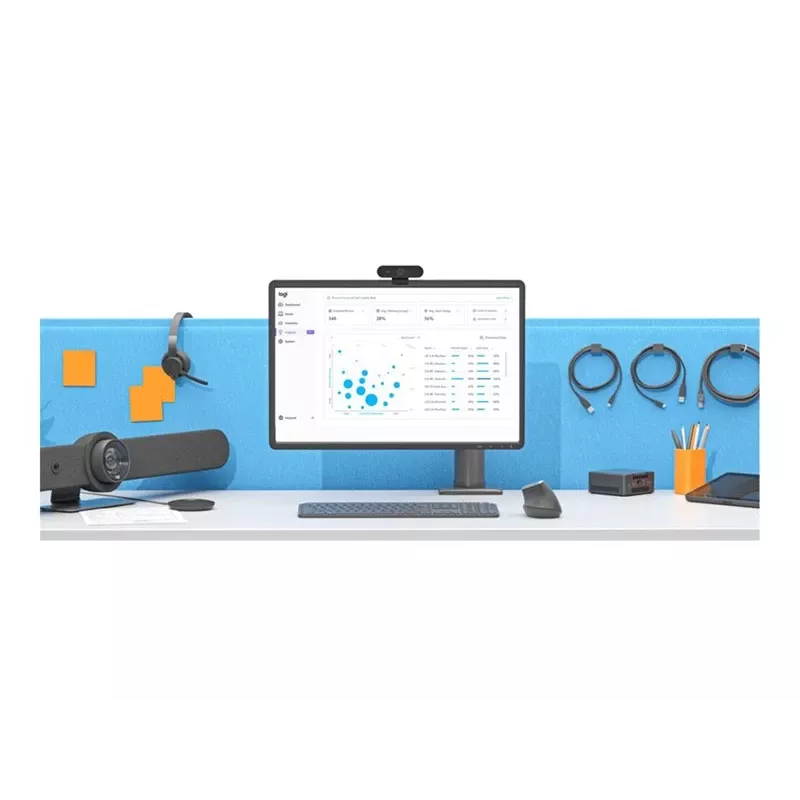 Pack LOGITECH Tap Controller con cable con Cat5e Kit+AIS Intel Core i5-1350P 16GB 250GB+kit de montaje para videoconferencias