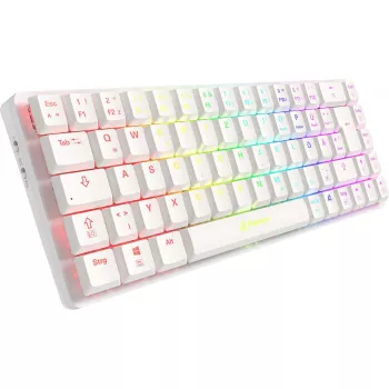 Teclado gaming Sharkoon PureWriter W65 RF Wireless QWERTZ Alemán Negro
