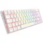 Sharkoon PureWriter W65 teclado inalámbrico, QWERTZ alemán, blanco, Kailh Choc V2 Red