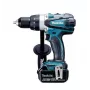 Makita DDF458RTJ taladro atornillador a batería, 18 V, 2 velocidades, azul