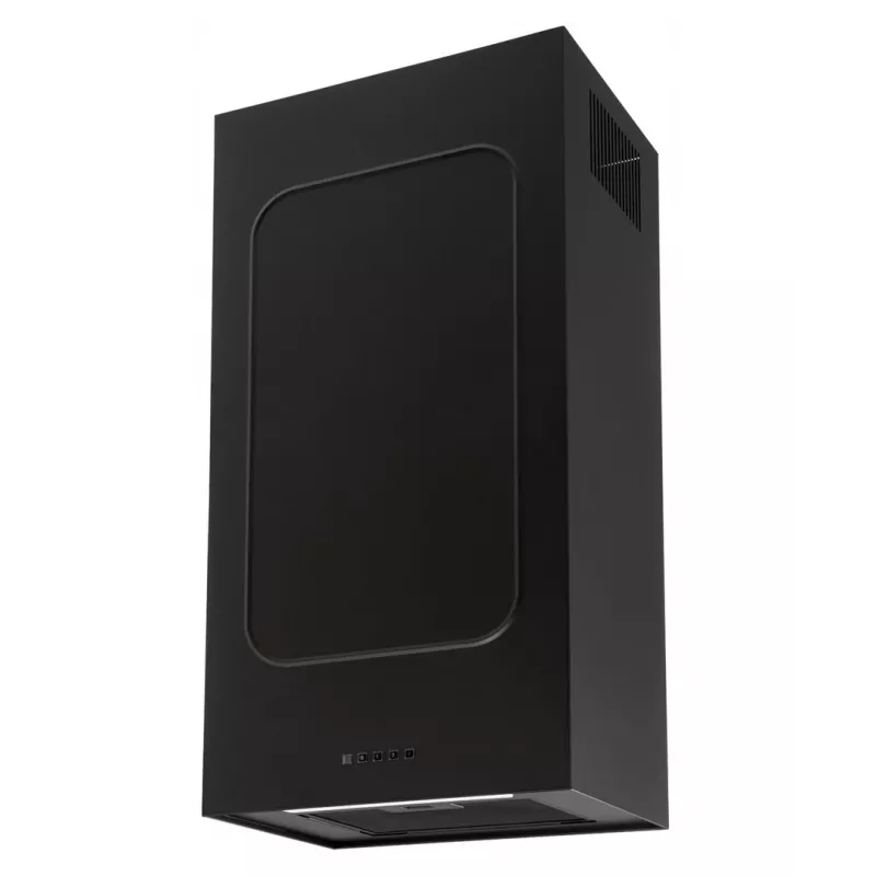 AKPO WK-12 Carmen negro semimate T800 Campana extractora LED lineal