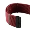 Kit de cables CableMod PRO Series ModMesh C-Series RMi & RMx - kit de cables de alimentación - moldeado - Blood Red (CM-PCSR-FKIT-NKBR-R)