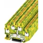 Borne de protección a tierra de doble nivel push-in Phoenix Contact PTTB-PE PTTB 2,5-PE verde-amarillo contenido: 1 ud. (3210596)