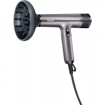 Secador de pelo Beurer HC 100 Excellence 1700W gris metalizado (100 83) Beurer83) Beurer 83)