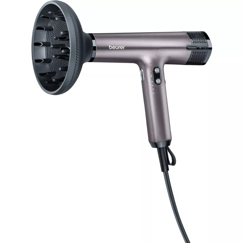 Secador de pelo Beurer HC 100 Excellence 1700W gris metalizado (100 83) Beurer83) Beurer 83)