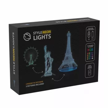 Lámpara LED decorativa Manta SNL125RGB RGB 3D edificio