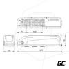 Batería Green Cell EBIKEGCF03 48V 14500mAh Litio-Ion Negro
