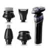 Set de afeitado eléctrico 5 en 1 recargable sumergible Maestro MR-675 con función de carga USB