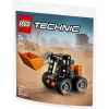 Juguete de construcción LEGO Technic Minicargadora 30710 con brazos y cadenas móviles