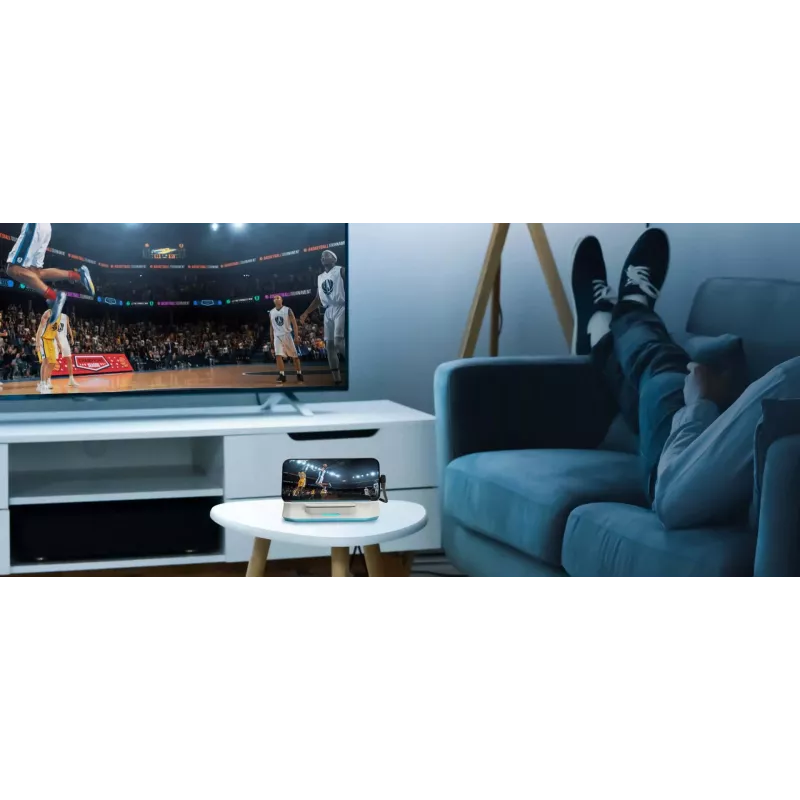 AVerMedia X'TRA GO GC515 base de captura de vídeo, grabación 4K30/1080p120, salida HDMI 4K60, USB-C DP Alt Mode, USB Power Delivery, blanca