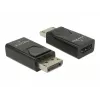 Delock Adaptador DisplayPort 1.2 macho a HDMI hembra 4K pasivo negro