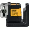 Láser multlínea a batería DeWalt DCLE14301GB 3×180° línea cruzada, 18V, líneas verdes, Powerstack Li-Ion integrado