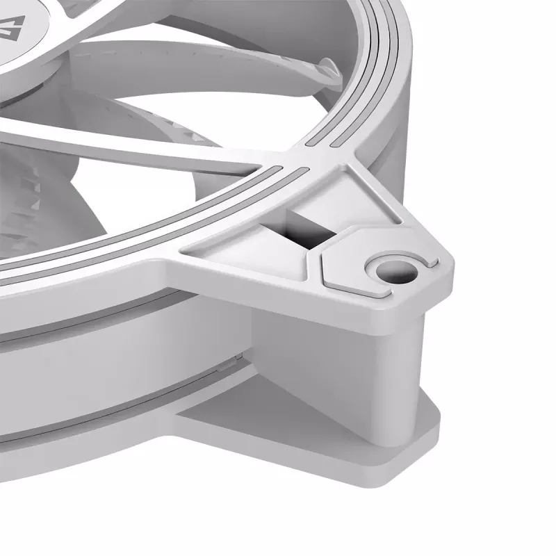 Ventilador para caja MODECOM VOLCANO APEX 140 ARGB WHITE 140mm Reverse
