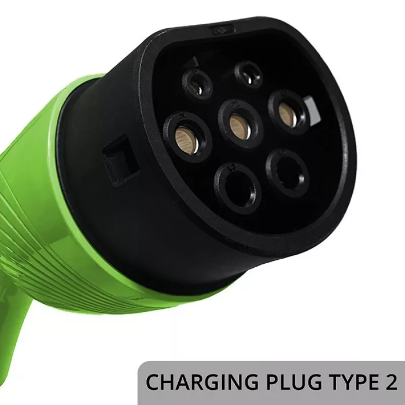 Cargador móvil para coches eléctricos, Type2, 3,5 kW, 5 m