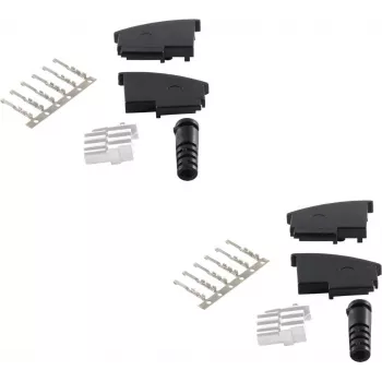 Conector de cable ShiverPeaks BS72020-SET2 TAE N negro