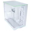 Bundle de caja para PC Lian Li O11 Dynamic EVO RGB HydroShift II LCD-S 360TL AiO + 3x ventiladores UNI FAN SL-INF 120 Reverse Blade - blanco