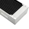 Radiador Watercool 24120 — latón/cobre/acero inoxidable, 158×120×48 mm, ventilador de 120 mm