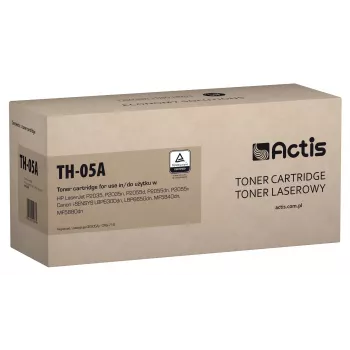 Tóner Actis TH-05A (equivalente a HP 05A CE505A, Canon CRG-719; estándar; 2300 páginas; negro)