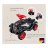 Correpasillos Simba-Dickie BIG Bobby Car Classic Little Rocker — negro/rojo, modelo 800056144