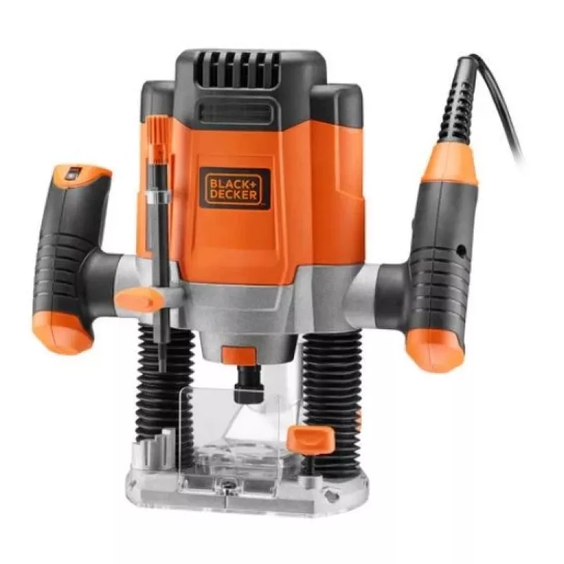 Fresadora Black+Decker KW1200E 1200W 8000 - 28000 rpm