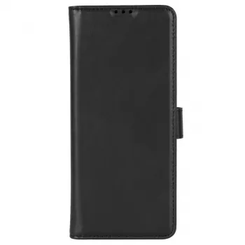 Funda cartera Krusell para Apple iPhone 12 Pro Max – negra, funda tipo folio con compartimento para tarjetas