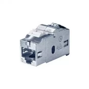 Conector macho RJ45 Bachmann CAT6 940.044 plata