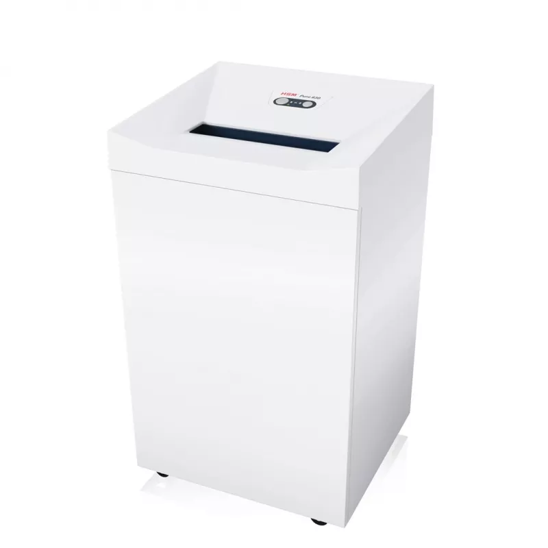 Destructora de papel HSM Pure 630 corte en partículas 31 cm 700 W blanca